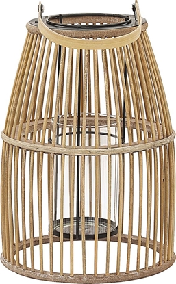 Picture of Beliani Lampion bambusowy beowy HOSTE