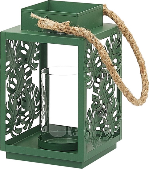 Picture of Beliani Lampion metalowy zielony UNIMAK