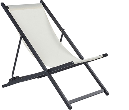 Picture of Beliani Leak ogrodowy kremowo-czarny LOCRI II