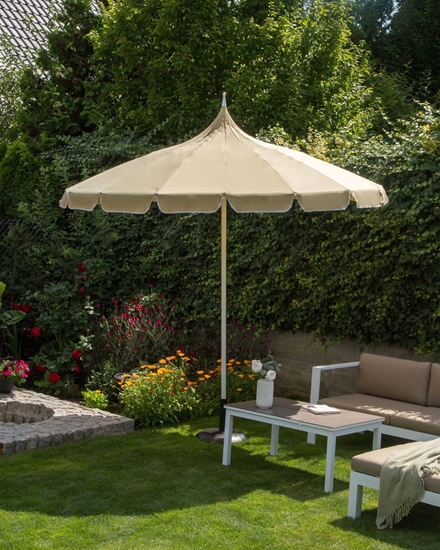 Picture of Beliani Parasol ogrodowy  245 cm beowy MINOA