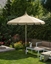 Picture of Beliani Parasol ogrodowy  245 cm beowy MINOA