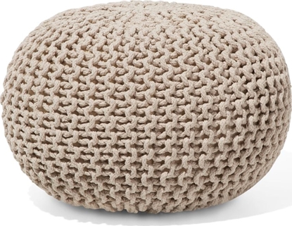 Изображение Beliani Puf 40 x 25 cm beowy CONRAD
