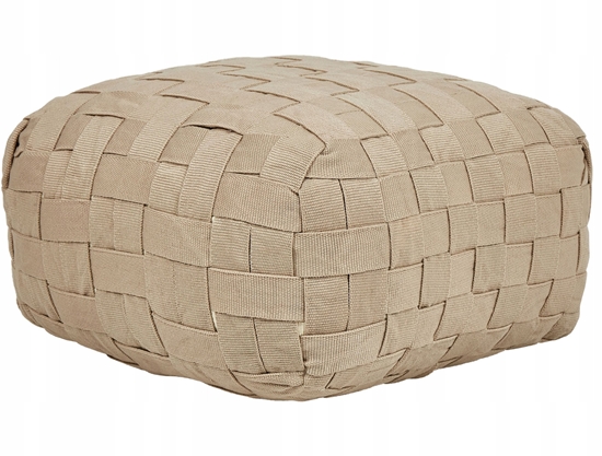 Picture of Beliani Puf ogrodowy 50 x 50 cm beowy BODLA