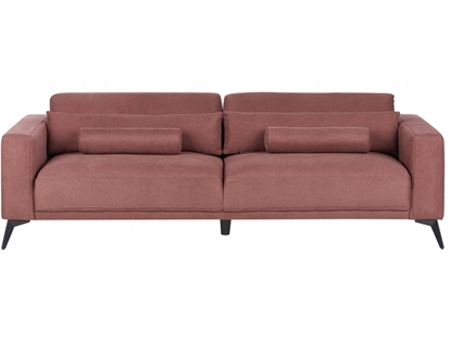 Picture of Beliani Sofa 3-osobowa burgundowa ANGE