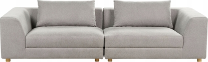 Picture of Beliani Sofa 3-osobowa jasnoszara LERMON