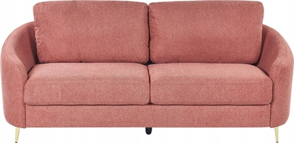 Picture of Beliani Sofa 3-osobowa róowa TROSA