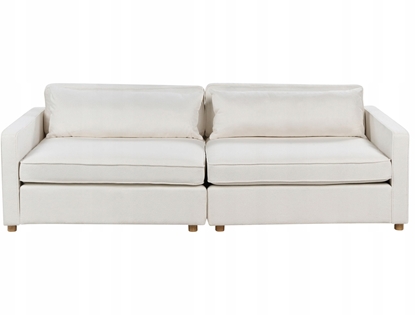 Picture of Beliani Sofa 3-osobowa zamana biel boucle VINSTRA