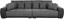 Picture of Beliani Sofa 4-osobowa ciemnoszara TORPO