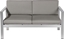 Picture of Beliani Sofa ogrodowa 2-osobowa ciemnoszara SALERNO