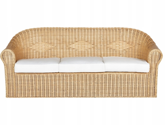 Изображение Beliani Sofa ogrodowa dla 3 osób LIVADEIA