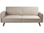 Picture of Beliani Sofa rozkadana len syntetyczny jasnobrzowa SENJA