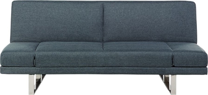 Picture of Beliani Sofa rozkadana niebieska YORK