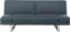 Picture of Beliani Sofa rozkadana niebieska YORK
