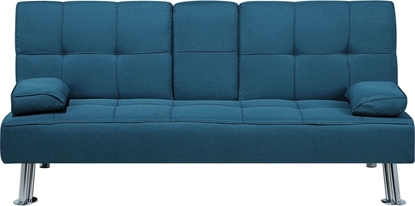Picture of Beliani Sofa rozkadana niebieska ROXEN
