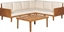 Picture of Beliani Zestaw ogrodowy drewniany 4-osobowy jasnobeowy BARATTI