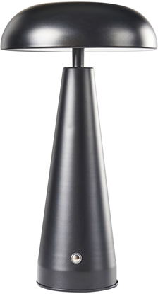 Picture of Bezprzewodowa lampa stoowa LED BOCONO Ze ciemniaczem Metal Czarny