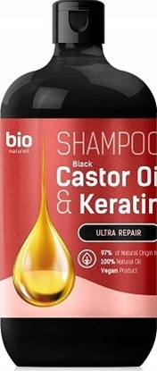 Изображение BIO NATURELL_Shampoo Ultra Repair szampon do wosów Castor Oil & Keratin 946ml