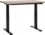 Изображение Biurko Beliani Destin III Brzowo-Czarne 120 cm x 72 cm