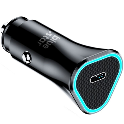 Picture of Blue Star CC391-1C car charger Type C QC3.0 20W