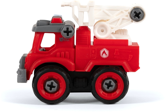 Picture of bo. DIY construction toy Fire trucks