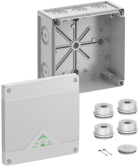 Picture of BOX JUNCTION 182X182X90 IP55/IP66 IK07