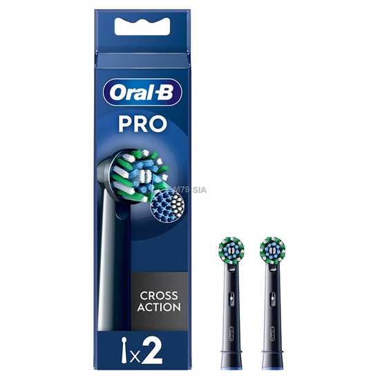 Picture of Braun Oral-B Cross Action Pro  2 pc. Black