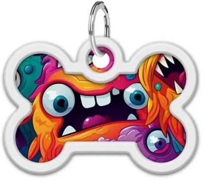 Picture of Collar WauDog Smart ID Zawieszka z QR-paszportem ko 4x3cm zbate potwory