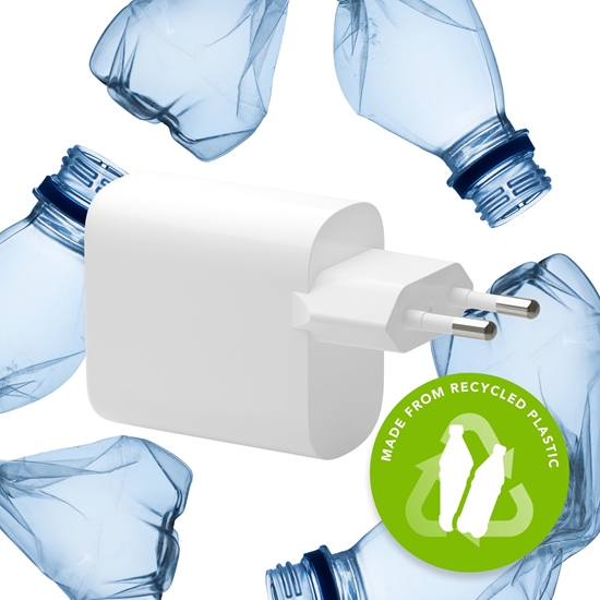 Picture of dbramante1928 re-charge - EU Wall Charger - 2x USB-C 30W - W, Indoor, AC, White