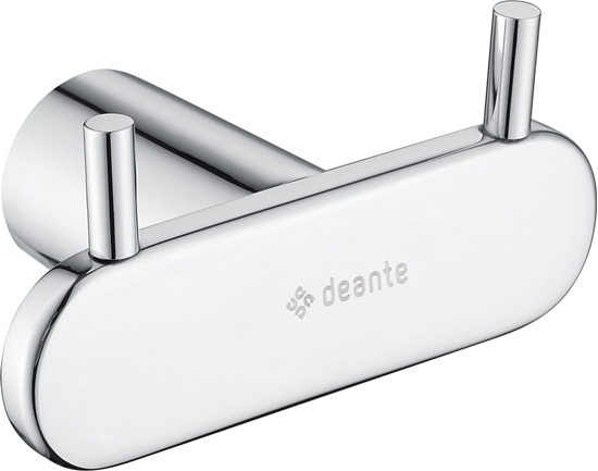 Изображение Deante Uchwyt 2-hakowy srebrny  (ADR_0121)