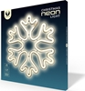 Picture of Dekoracja witeczna Forever Light Neon LED Forever Light CHRISTMAS PATEK NIEGU biay FLNE20