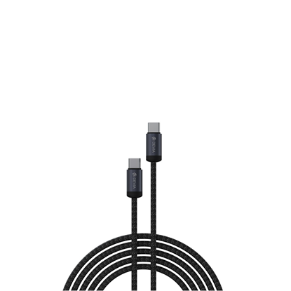 Изображение Devia kabel Gracious EC646 PD USB-C - USB-C 1,0 m 60W 3A czarny