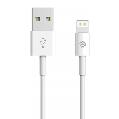 Attēls no Kabel USB Devia USB-A - Lightning 1.2 m Biay (BRA003127)
