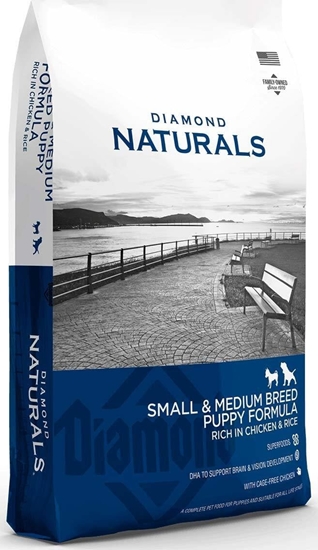 Picture of DiamondSky Diamond Naturals* Small & Medium puppy chicken & Rice 2 kg