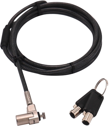 Picture of Dicota Security Cable T-Lock Ultra SlimV2, masterkeyed,3x7mm