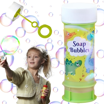 Изображение Dodo Zestaw Baki Mydlane Dinozaury Dla Dzieci Tworzenie Baniek 60ml