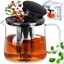 Picture of Dzbanek z zaparzaczem do herbaty szklany aroodporny 1.5L VILDE 259723