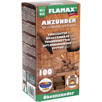 Attēls no Ekoloģiskie aizdedzināšanas kubiņi 100gb