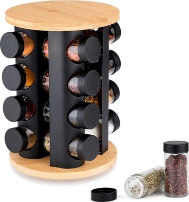 Изображение Elitehoff STOJAK OBROTOWY NA PRZYPRAWY 16 POJEMNIKÓW E-8253