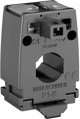 Attēls no ENTES ENT.A20MN 125/1 2,5VA Cl:0,5 Strømtransformer Primærstrøm: 125 A Sekundærstrøm: 5 A Skruefastgørelse 1 stk