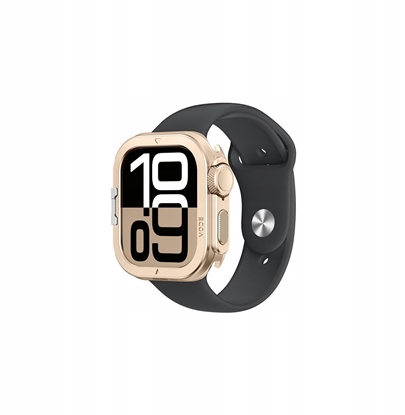 Изображение Etui metalowe AMAZINGTHING Titan Pro na Apple Watch 11 46mm aluminiowe - zote
