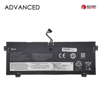 Attēls no ExtraDigital L16C4PB1 Battery for Lenovo Laptop 7100mAh