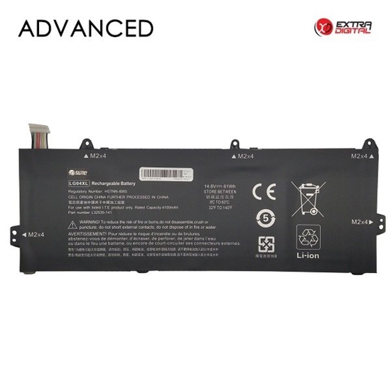 Picture of ExtraDigital LG04XL Battery for HP Laptop 4100mAh