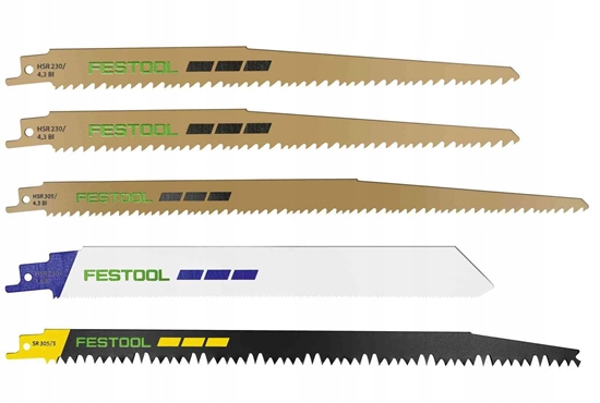 Picture of Zāģa asmeņu komplekts Festool RS-Sort; 5 gab.