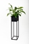 Изображение FLOWER POT COVER NANTES L BLACK 23X23X90