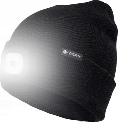 Изображение Forsage Czapka zimowa z latark LED USB