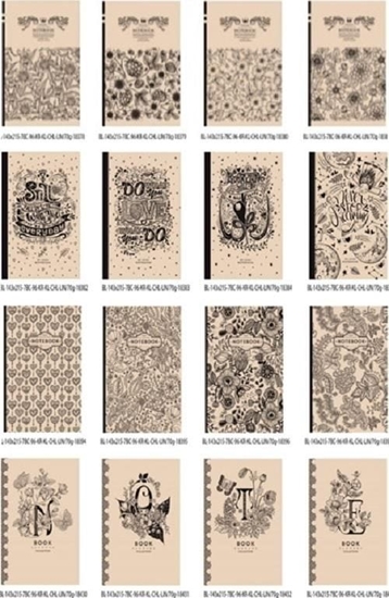 Picture of Fresh Notatnik ozdobny 143x215/96K kratka/gadki/linia