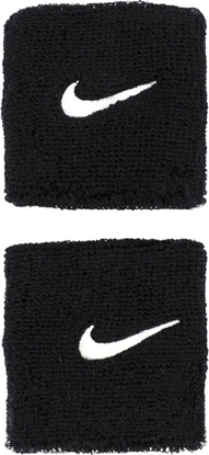 Attēls no Frotki na rk Nike Swoosh Wristbands 2 szt. czarne N1012405010OS