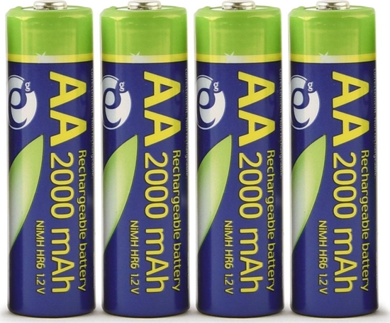 Изображение Gembird Akumulator AA / R6 2000mAh 4 szt.
