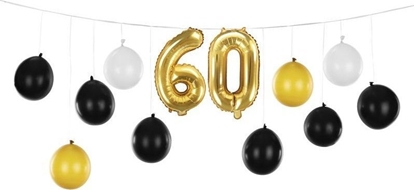 Attēls no Girlanda balonowa 3w1 60 urodziny 260x32cm