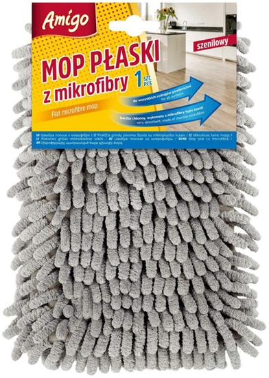 Изображение Gosia Amigo Wkad Szenilowy Z Mikrofibry Do Mopa Paskiego 8818...